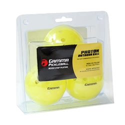 Pickleball Ball GAMMA Photon Outdoor Ball - 3 Pack