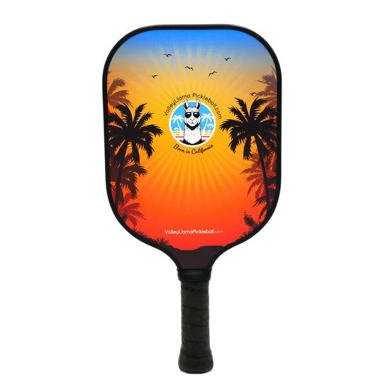 Llama in Paradise Intermediate Pickleball Paddle